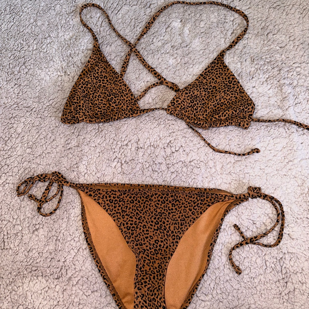 Cheetah Print Bikini